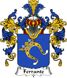 Italian Family Coat of Arms (v.25b) Ferrante