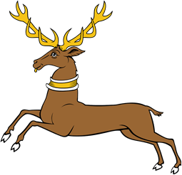 Stag Courant and Collared