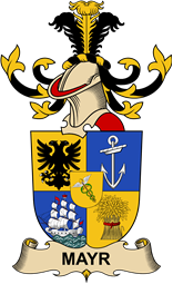 Republic of Austria Coat of Arms for Mayr