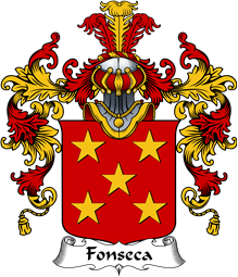 Italian Family Coat of Arms (v.25b) Fonseca
