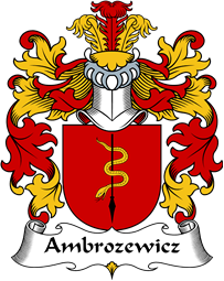 Polish Coat of Arms for Ambrozewicz