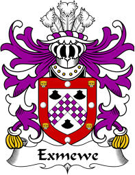 Welsh Coat of Arms for Exmewe (of Ruthin, Denbighshire)