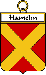 French Coat of Arms Badge for Hamelin
