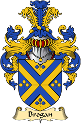Irish Family Coat of Arms (v.23) for Brogan or O
