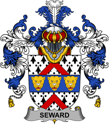 Irish Family Coat of Arms (v.25b) Seward