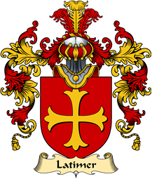 English Family Coat of Arms (v.25) Latimer