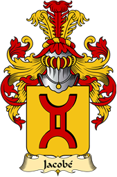 French Family Coat of Arms (v.23) for Jacobé