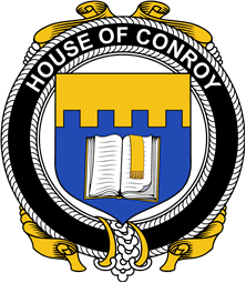 Irish Coat of Arms Badge for the CONROY (O