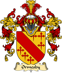Irish Family Coat of Arms (v.25a) Ormesby