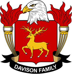 Coat of arms used by the Davison family in the United States of America