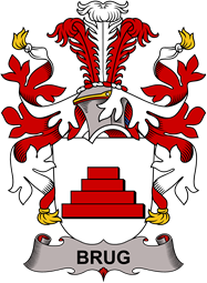 Coat of arms used by the Danish family Brug