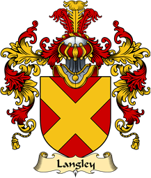 Welsh Family Coat of Arms (v.25) Langley