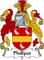 English Coat of Arms for the family Phillpot