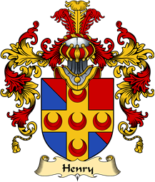 Welsh Family Coat of Arms (v.25) Henry (AP GWILYM AP THOMAS)