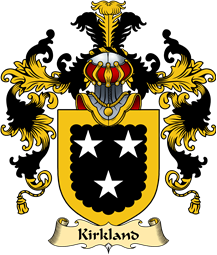 English Family Coat of Arms (v.25) Kirkland