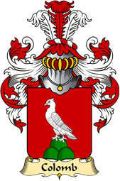 French Family Coat of Arms (v.23) for Colomb