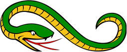 Serpent Reguardant, Recurvant, Reverted the Tail Embowed