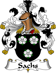 German Wappen Coat of Arms for Sachs
