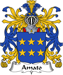 Italian Coat of Arms for Amato