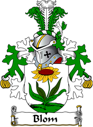 Dutch Coat of Arms for Blom