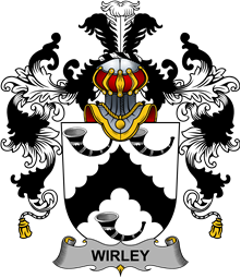 Irish Family Coat of Arms (v.25b) Wirley