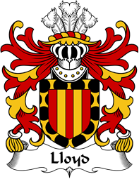 Welsh Coat of Arms for Lloyd (of Bodiris, Denbighshire)