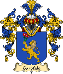 Italian Family Coat of Arms (v.25a) Garofalo