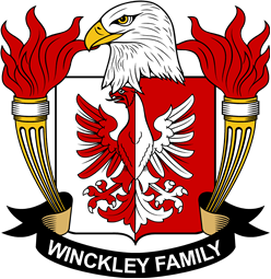Coat of arms used by the Winckley family in the United States of America