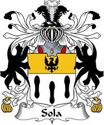 Italian Coat of Arms for Sola
