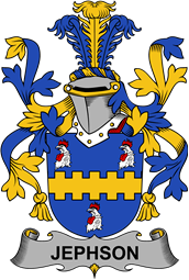 Irish Coat of Arms for Jephson