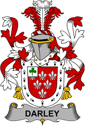 Irish Coat of Arms for Darley