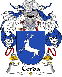 Spanish Coat of Arms for Cerda
