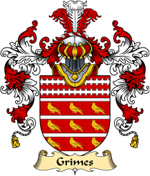 English Family Coat of Arms (v.25) Grimes I