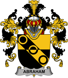 Irish Family Coat of Arms (v.25b) Abraham