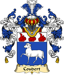 French Family Coat of Arms (v.25) Coudert
