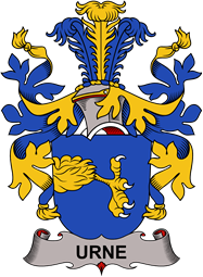 Swedish Coat of Arms for Urne