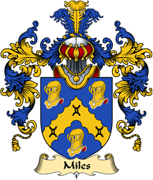 English Family Coat of Arms (v.25) Miles