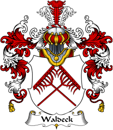 German Wappen Coat of Arms (v.25) Waldeck