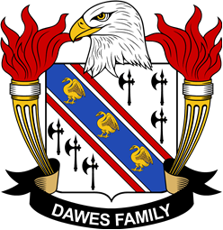 Coat of arms used by the Dawes family in the United States of America