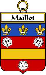 French Coat of Arms Badge for Maillot