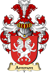 v.23 Coat of Family Arms from Germany for Ammon