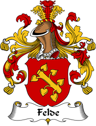 German Wappen Coat of Arms for Felde