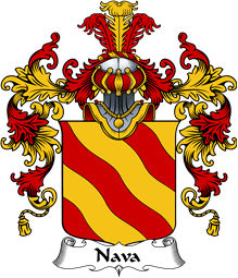 Italian Family Coat of Arms (v.25b) Nava