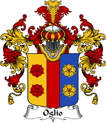 Italian Family Coat of Arms (v.25b) Oglio
