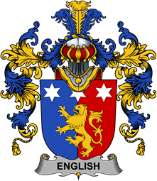 Irish Family Coat of Arms (v.25b) English
