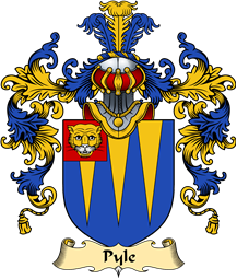English Family Coat of Arms (v.25) Pyle