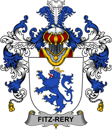 Irish Family Coat of Arms (v.25b) Fitz-Rery