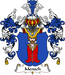 German Wappen Coat of Arms (v.25) Mensch