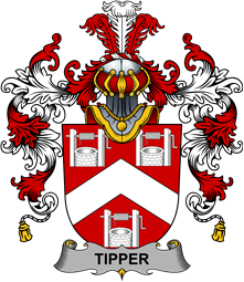 Irish Family Coat of Arms (v.25b) Tipper