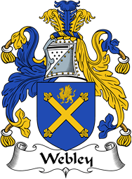 English Coat of Arms for the family Webley